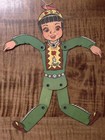 Vintage Howdy Doody Indian Princess Jointed Marionette Paper Doll Kagran Z6066