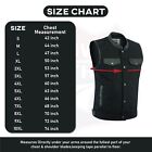Biker Denim Club Style Anarchy Vest With Conceal Carry Gun Pocket Sku Hl21689