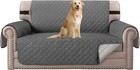 Reversible Couch Cover For 2 Cushion Couch Water Resistant Loveseat Washable    