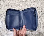 Coach Disney Donald Duck Blue Zip-around Wallet Small 