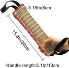With 2 Handles Dog Tug Toy  tug Of War Dog Toy  jute Bite Pillow   Dog Training