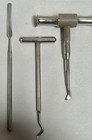 Lot Of Vintage Collectable Lab Dental Instruments Equipment Hand Tools  f6 