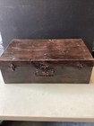 Restoration Hardware Metal Steamer  Trunk 23 5   x13 5   x8   