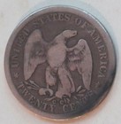 1875-cc Carson City Us Liberty Seated Twenty Cent 20c Piece Uncommon  You Grade