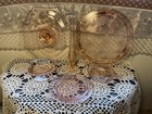 Huge Lot Of Vintage Antique Pink Depression Glass