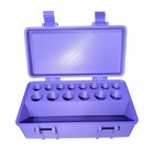 3ml   10ml Peptide insulin Storage Box - Lavender Purple