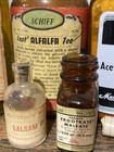 Antique Medicine Apothecary Bottle Lot Vintage Pharmacy