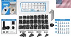 Comprehensive 1760pcs Metric Screw Assortment With Hex Wrenches - Grade 12 9