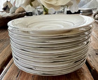 Noritake Sterling Cove Fine China 7720 Saucer Cup Plates Antique Set Of 10 japan