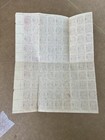 Sheet Of 90 Unused Chinese Stamps                        4 Cent  Republic Of China 1940 s