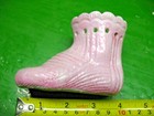 Pink   Ceramic Baby  Knitted  Booty  Planter   Vintage 