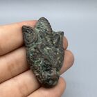 Authentic Ancient Roman Bronze Roman Amulet With Rare Figure  456