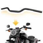 1  25mm Motorcycle Tracker Bar Handlebar For Harley Sportster Iron 883 1200 Xl