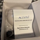 Acevivi Professional Nail Art 12w Led Manicure Light Lamp Gel Nail Polish Dryer