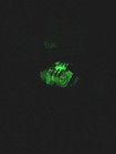 Vntage Cbx Drive In Movie Speaker Set   Eprad Green Light Up Junction  Box   
