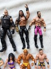 Mattel Wwe Mixed Lot 10 Unboxed Wrestling Action Figures Rey Mysterio Cena