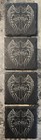 Custom Sdmf Zakk Black Label Slate Coasters - Set Of 4