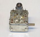 Vintage Vacuum Tube Rf Radio Tuner Part Assembly Coils Fixed   Variable Caps Nos