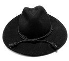     us Army Chaplains Black Acorn Campaign Hat Cord  Trooper Military Hat Band