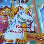 Mcdonalds Ronald Mcdonald Birdie Amusement Park Carousel Signed 1993 Rare