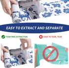 Sturdy And Tall Kitchen Drawstring Trash Bags  6-8 Gallon Medium-sized Garbage B