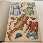 Uncut Vintage 1942 School Girl Paper Dolls Cut-out Book Saalfield  2400
