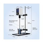 Electric Overhead Stirrer Mixer 2000rpm 20l Lab Stirrer With Digital Display    