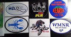 Lot 30 - Set Of 32 Usa Radio Station Stickers Plus 5 Bonus Items 