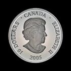 Canada  2005  10 Dollars  Silver - Year Of The Vet Rare