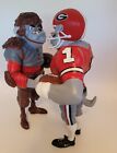 Georgia Bulldogs 100 Years Of Football Figurine Uga Dawgs Jack Davis Large