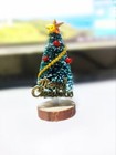 1 12 Dollhouse Miniature Decorated Christmas Tree Ornament Garden Xmas Accessory