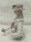 Beautiful 4 1 2  Antique German Half Doll