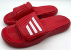 Adidas Mens Alphabounce 2 0 Basketball Slides Scarlet Red White Size 12 Sandals