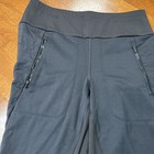 Athleta Peak Hybrid Fleece Tight Pants Women   s Size Medium Black