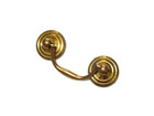 Vintage Drawer Pull Cast Brass 2 Inch Center