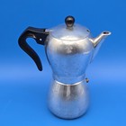 Vintage La Signora Caffettiera Stovetop Espresso Coffee Pot Made In Italy Mcm 9 