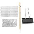 Word Board Stainless Steel Wallet 24-word Storage Plates