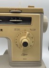 Singer Stylist 534 Vintage Sewing Machine W Pedal   Case Tested 