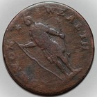 1788 Massachusetts Colonial Copper Cent