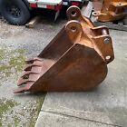 Case 580n 590n Tractor Loader Backhoe Bucket  50   55mm Pins  Good Teeth