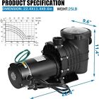 1 5hp Hayward Self-primming Swimming Pool Pump W strainer Basket In above Ground
