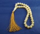 New Original Genuine Amber Muslim Rosary 25g 125ct Prayer Beads Religion Islam