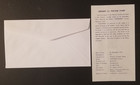 1971 Ryukyu Islands Fdc Regular Issue Ixora Flower W  Rare Cachet Variant