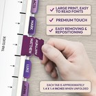 Only Zest Purple Bible Tabs Bible Tabs For Women 90 Large Print Laminated Bib   