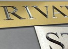 Engraved 10x2 8x2 Custom Name Plate Office Wall Door Desk Metal Sign Plaque