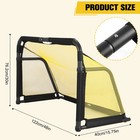 Pod Soccer Goals  2 Sizes    Aluminum Collapsible Soccer Net - Target Goal