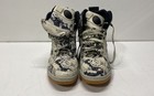 Reebok Blacktop Battleground Snakeskin Navy White Gum High Top Size 11
