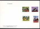 Gambia 1991 Disney Phila Nippon Scott  1090-1097 Rare Printers Proof Folders  2 