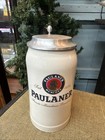Paulaner 1l Stein Rarer Lidded Version 