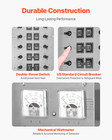 Manual Transfer Switch 50a Generator Transfer Switch Kit Nema 3r 12500w 120 240v